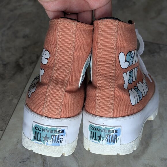 Converse Chuck Taylor All Star High Lugged Sneakers (women's 7.5) - Picture 5 of 9